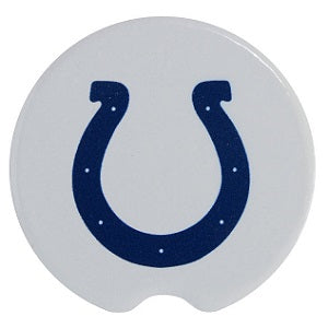 Indianapolis Colts --- Ceramic Car Coasters 2-pk