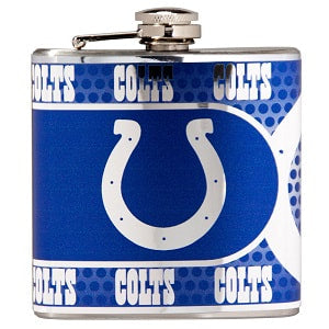 Indianapolis Colts --- Stainless Steel Flask
