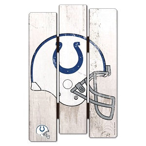 Indianapolis Colts --- Wood Fence Sign