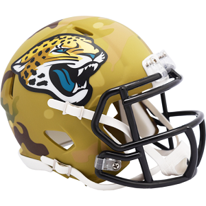 Jacksonville Jaguars --- Camo Mini Helmet