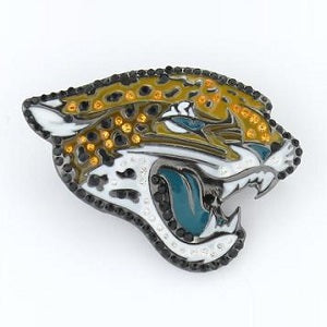 Jacksonville Jaguars --- Crystal Logo Pin