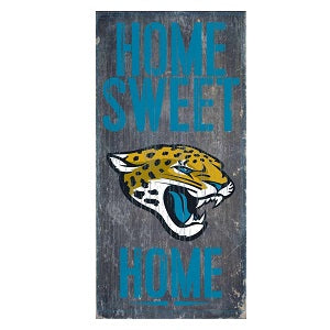 Jacksonville Jaguars --- Home Sweet Home Wood Sign