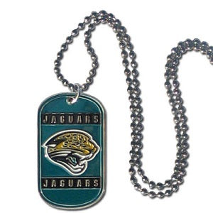 Jacksonville Jaguars --- Neck Tag Necklace
