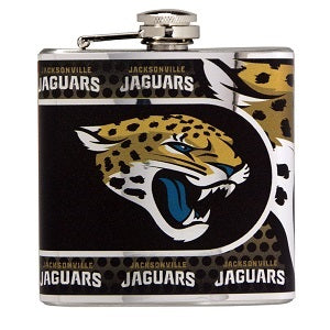 Jacksonville Jaguars --- Stainless Steel Flask