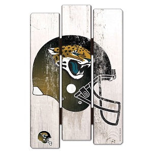 Jacksonville Jaguars --- Wood Fence Sign