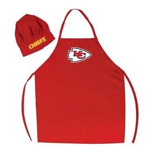 Kansas City Chiefs --- Apron and Chef Hat