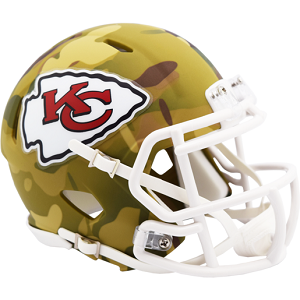 Kansas City Chiefs --- Camo Mini Helmet