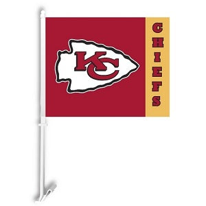 Kansas City Chiefs --- Car Flag