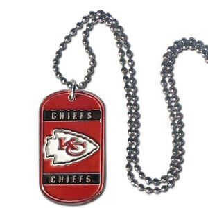 Kansas City Chiefs --- Neck Tag Necklace