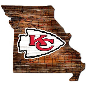 Kansas City Chiefs --- Roadmap State Sign