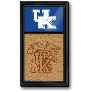 Kentucky Wildcats --- Dual Logo Cork Note Board