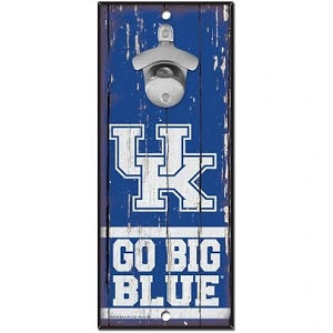 Kentucky Wildcats --- Bottle Opener Sign