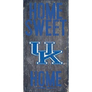 Kentucky Wildcats --- Home Sweet Home Wood Sign