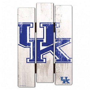 Kentucky Wildcats --- Wood Fence Sign