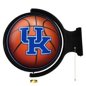 Kentucky Wildcats (basketball) --- Original Round Rotating Lighted Wall Sign