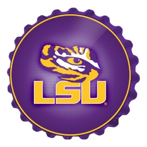 LSU Tigers --- Bottle Cap Wall Sign