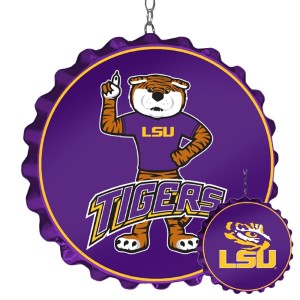 LSU Tigers --- Double Sided Bottle Cap Dangler