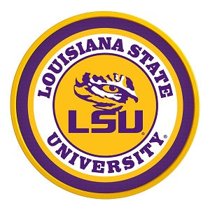 LSU Tigers --- Modern Disc Wall Sign