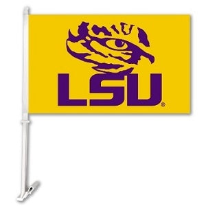 LSU Tigers --- Car Flag