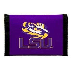 LSU Tigers --- Nylon Wallet