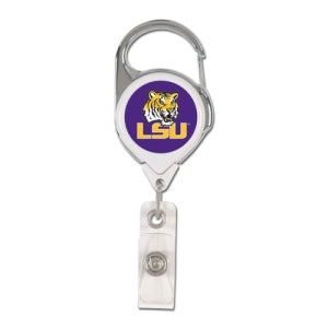 LSU Tigers --- Retractable Badge Holder