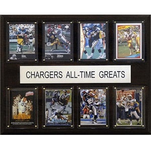 Los Angeles Chargers --- All-Time Greats Plaque