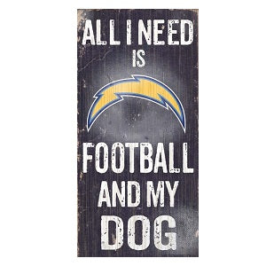 Los Angeles Chargers --- All I Need Wood Sign