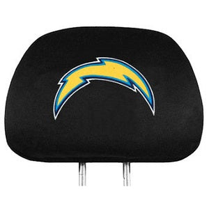 Los Angeles Chargers --- Head Rest Covers