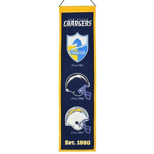 Los Angeles Chargers --- Heritage Banner