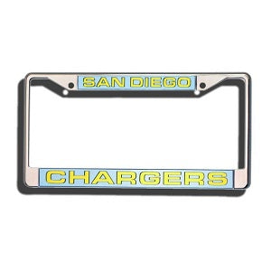 Los Angeles Chargers --- Laser Cut License Plate Frame