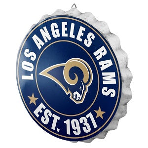 Los Angeles Rams --- Bottle Cap Sign