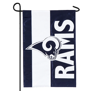 Los Angeles Rams --- Embroidered Logo Applique Flag