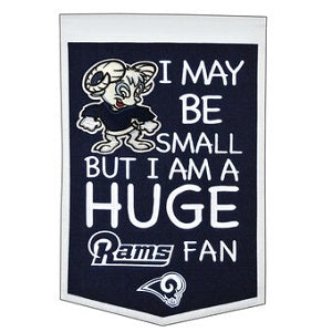 Los Angeles Rams --- Lil Fan Traditions Banner