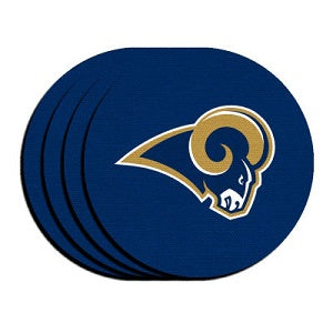 Los Angeles Rams --- Neoprene Coasters 4-pk