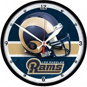 Los Angeles Rams --- Round Wall Clock