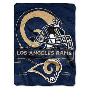 Los Angeles Rams --- Royal Plush Prestige Design Blanket