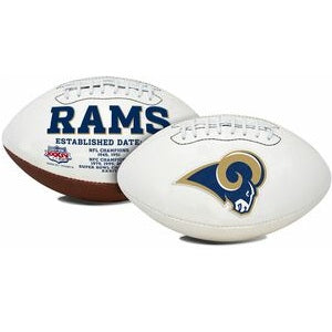 Los Angeles Rams --- Signature Series Football