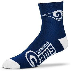 Los Angeles Rams --- Team Color Crew Socks