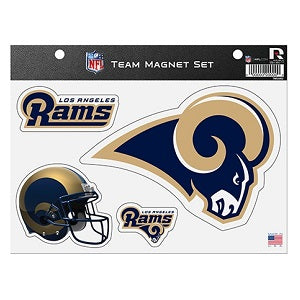 Los Angeles Rams --- Team Magnet Set