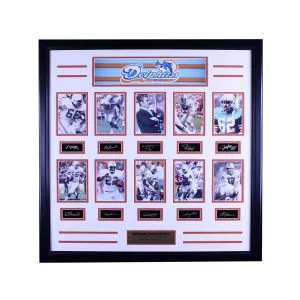 Miami Dolphins --- All Time Greats Signature Plaque