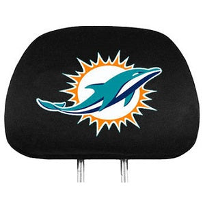 Miami Dolphins --- Head Rest Covers