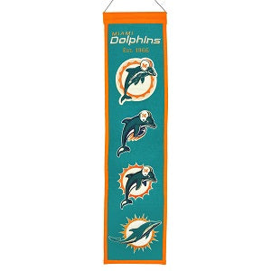 Miami Dolphins --- Heritage Banner