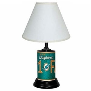 Miami Dolphins --- #1 Fan Lamp