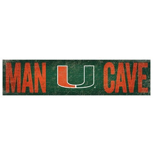 Miami Hurricanes --- Man Cave Sign