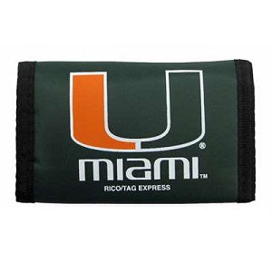 Miami Hurricanes --- Nylon Wallet
