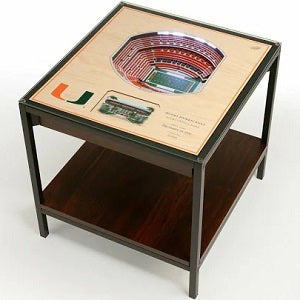 Miami Hurricanes --- StadiumView Lighted Table