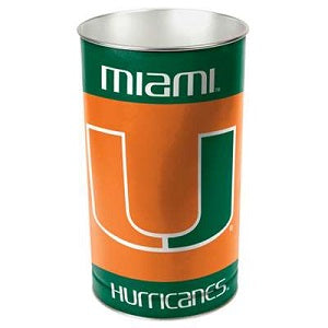 Miami Hurricanes --- Trash Can