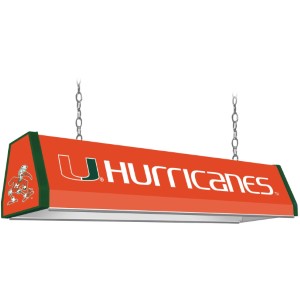 Miami Hurricanes (orange) --- Standard Pool Table Light