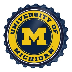 Michigan Wolverines --- Bottle Cap Wall Sign