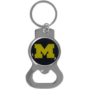 Michigan Wolverines --- Bottle Opener Key Ring